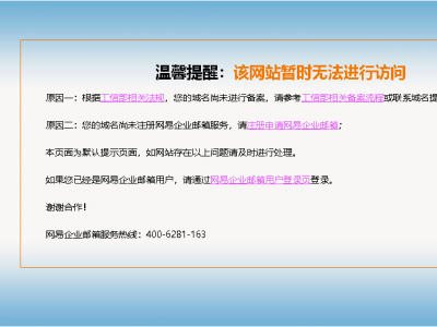 未备案域名无法正常使用自定义登录页面？